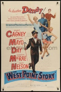5k955 WEST POINT STORY 1sh 1950 dancing cadet James Cagney, Virginia Mayo, Doris Day