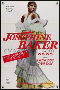 5k999 ZOUZOU/PRINCESS TAM TAM 1sh 1990s great full-length portrait of Josephine Baker!