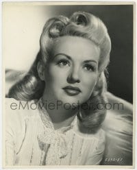 5m819 BETTY GRABLE deluxe 11x14 still 1940s head & shoulders portrait of the beautiful star!