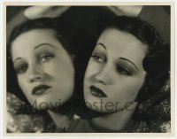 5m840 DOROTHY LAMOUR 10.25x13 still 1930s beautiful portrait against mirror by William Walling!