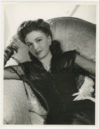 5m850 FRANCES GIFFORD deluxe 10x13 still 1940s c/u in sexy sheer outfit by Clarence Sinclair Bull!
