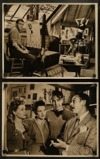 5m782 GUEST IN THE HOUSE 2 deluxe 11x14 stills 1944 Anne Baxter, Ralph Bellamy, Marie McDonald!