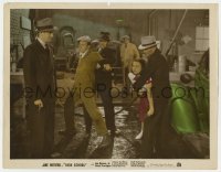 5m870 HIGH SCHOOL color-glos 11x14 still 1940 guys in suits restrain Jane Withers & Joe Brown Jr.!
