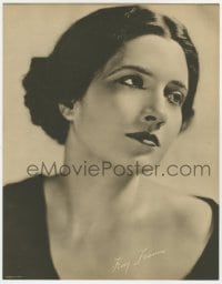 5m898 KAY FRANCIS 11x14.25 still 1930s beautiful young portrait with facsimile signature!
