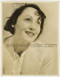 5m905 LUISE RAINER deluxe 10x13 still 1930s smiling head & shoulders MGM studio portrait!