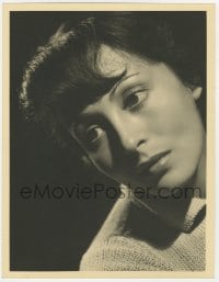 5m904 LUISE RAINER deluxe 10x13 still 1930s MGM studio portrait by Clarence Sinclair Bull!