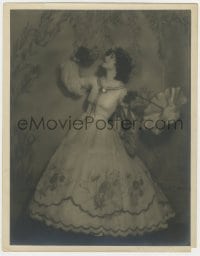 5m929 NORMA SHEARER deluxe 11x14 still 1920s full-length in beautiful dress by Ruth Harriet Louise!