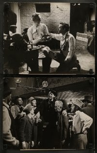 5m791 PRINCE OF PLAYERS 2 11x14 stills 1955 Richard Burton as Edwin Booth, Raymond Massey