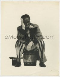 5m981 UNKNOWN ACTOR 11x14 still 1920s blackface minstrel in Uncle Sam-like costume, help identify!