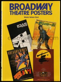 5m105 BROADWAY THEATRE POSTERS hardcover book 1993 great images from musical stage plays!