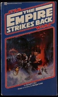 5m176 EMPIRE STRIKES BACK signed #172/1000 paperback book 1980 by author Donald F. Glut!