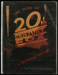 5m111 FILMS OF 20TH CENTURY FOX hardcover book 1979 a pictorial history of the studio's movies!