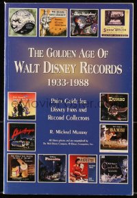 5m203 GOLDEN AGE OF WALT DISNEY RECORDS 1933-1988 softcover book 1997 Price Guide for Disney Fans!