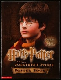 5m204 HARRY POTTER & THE PHILOSOPHER'S STONE softcover book 2001 Sorcerer's Stone poster book!