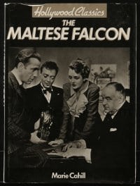 5m118 HOLLYWOOD CLASSICS THE MALTESE FALCON hardcover book 1991 Dashiell Hammett, movie images!