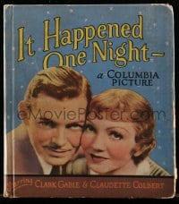 5m081 IT HAPPENED ONE NIGHT Little Big Book hardcover book 1935 w/ illustrations from the photoplay!