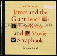 5m120 JAMES & THE GIANT PEACH group of 2 hardcover books 1996 Disney the book and movie scrapbook!