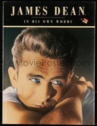 5m121 JAMES DEAN IN HIS OWN WORDS hardcover book 1991 an illustrated biography of the legend!