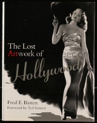 5m124 LOST ARTWORK OF HOLLYWOOD hardcover book 1996 classic images from the Golden Age of movies!