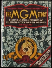 5m128 MGM STORY: THE COMPLETE HISTORY OF FIFTY ROARING YEARS hardcover book 1979 1,723 films!