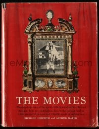 5m131 MOVIES hardcover book 1957 the illustrated classic history of motion pictures!