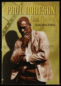5m219 PAUL ROBESON FILM PIONEER signed softcover book 2010 by author Scott Allen Nollen, biography!