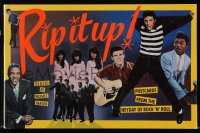5m221 RIP IT UP signed softcover book 1989 by Michael Barson, from the Heyday of Rock 'n' Roll!