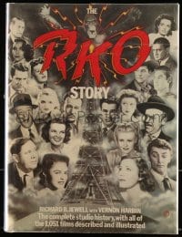 5m136 RKO STORY hardcover book 1982 complete studio history, 1,051 films described & illustrated!
