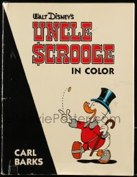 5m144 UNCLE SCROOGE hardcover book 1987 Disney storybook, includes Donald, Huey, Dewey & Louie!