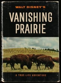 5m147 VANISHING PRAIRIE hardcover book 1955 Disney True-Life Adventure, wild animals in color!