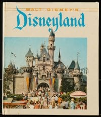 5m149 WALT DISNEY'S DISNEYLAND hardcover book 1965 an illustrated guide to the theme park in color!