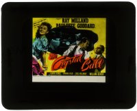 5m453 CRYSTAL BALL glass slide 1943 clairvoyant Paulette Goddard, Ray Milland, William Bendix