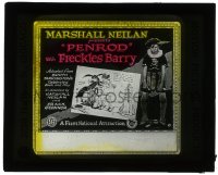 5m532 PENROD glass slide 1922 Wesley Freckles Barry as Booth Tarkington's boy hero, B. Rink art!