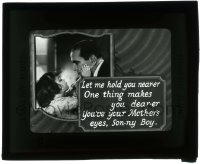 5m562 SONNY BOY glass slide 1929 Al Jolson sings about Davey Lee having his mother's eyes!