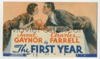 5m260 FIRST YEAR herald 1932 romantic image of Charles Farrell & Janet Gaynor!