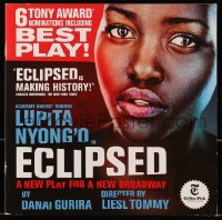 5m649 ECLIPSED stage play souvenir program book 2016 Broadway play written by Danai Gurira!