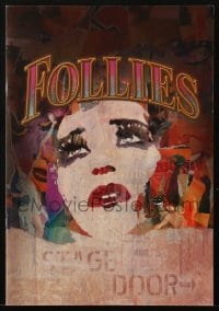 5m656 FOLLIES stage play souvenir program book 2011 Bernadette Peters on Broadway!