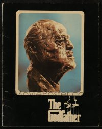 5m657 GODFATHER souvenir program book 1972 Marlon Brando in Francis Ford Coppola crime classic!
