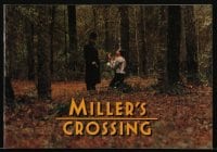 5m696 MILLER'S CROSSING souvenir program book 1989 Coen Brothers, Gabriel Byrne, John Turturro