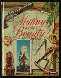 5m698 MUTINY ON THE BOUNTY hardcover souvenir program book 1962 Marlon Brando & beautiful Tarita!
