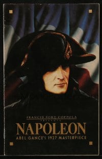 5m702 NAPOLEON souvenir program book R1981 Albert Dieudonne as Napoleon Bonaparte, Abel Gance!