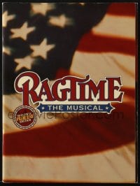 5m713 RAGTIME stage play souvenir program book 1996 Broadway musical of a new century, dare to dream!