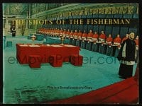5m722 SHOES OF THE FISHERMAN souvenir program book 1968 Pope Anthony Quinn tries to prevent WWIII!