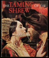 5m735 TAMING OF THE SHREW English souvenir program book 1967 Elizabeth Taylor, Richard Burton