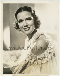 5m843 ELEANOR POWELL deluxe 10x13 still 1937 smiling head & shoulders close up with bare shoulder!