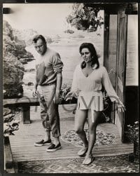 5m792 SANDPIPER 2 11.25x14 stills 1965 great scenes with sexy Elizabeth Taylor & Richard Burton!