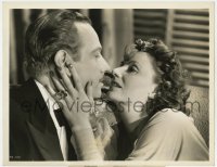 5m978 TWO-FACED WOMAN deluxe 10x13 still 1941 temptress Greta Garbo dazzles Melvyn Douglas by Bull!