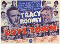 5m340 BOYS TOWN herald 1938 Spencer Tracy as Father Flannagan, Mickey Rooney, MGM classic!