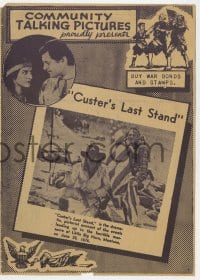 5m257 CUSTER'S LAST STAND herald R1940s based on historical events leading up to the battle!