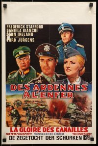 5p222 DIRTY HEROES Belgian 1969 Dalle Ardenne all'inferno, Frederick Stafford, Curd Jurgens!